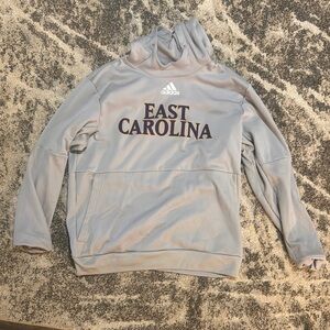 Adidas women’s grey ECU Hoodie